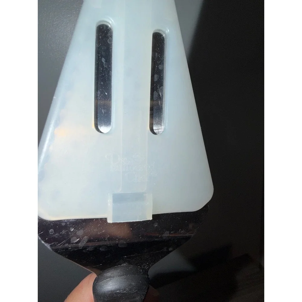Pampered Chef Slice N Serve Stainless Steel Pie Cake Server with Blade Cover